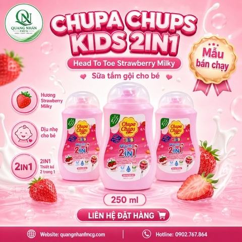 Tắm gội toàn thân hương dâu 250ml hiệu TAKE & CARE - ảnh 2