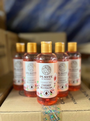 Sữa tắm thiên nhiên PURITE hương hoa anh đào 250ml