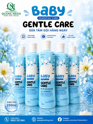 LACTACYD BABY GENTLE CARE 250ML X 24 CHAI