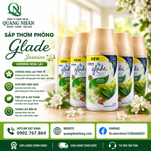 GLADE chai xit tdong som mai 252ml