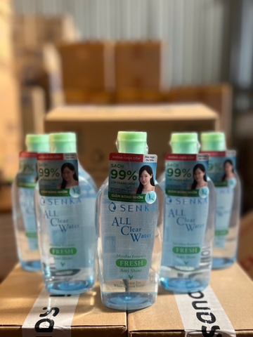 Nước tẩy trang SENKA fresh anti shine 400ml