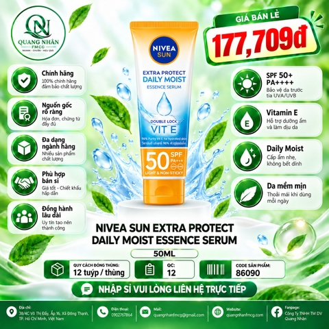 NIVEA sun body protect daily moist 180ml