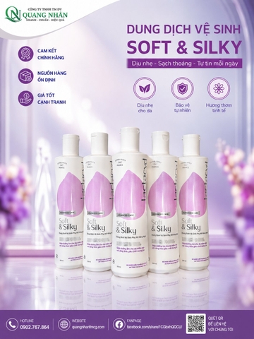 LACTACYD FEMININE WASH 250ML SOFT & SILKY VN X 24 chai ( TÍM )