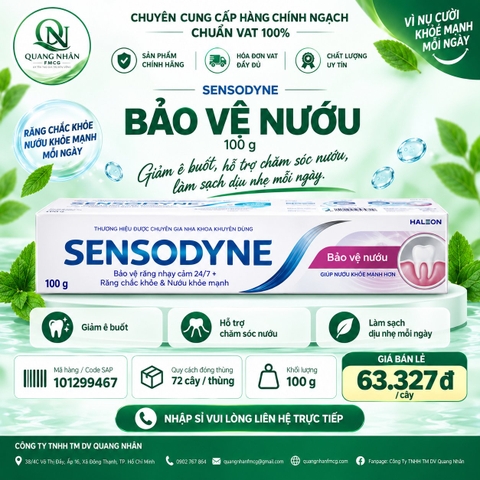 Kem đánh răng Bảo Vệ Nướu 100g (hồng)