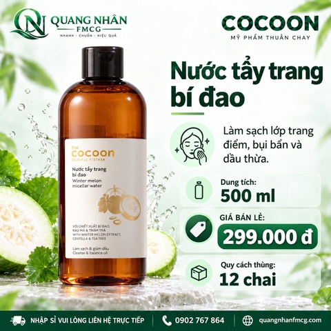 Nước tẩy trang bí đao 500ml