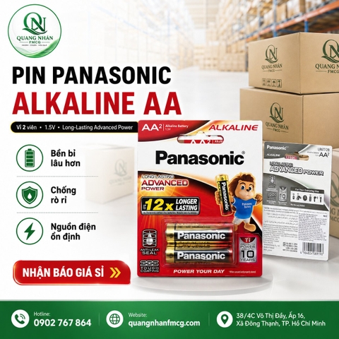 PANASONIC lr6t/2b pin kiềm aa