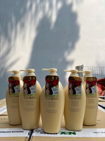 DẦU XẢ TSUBAKI VÀNG 450ML X 9 CHAI