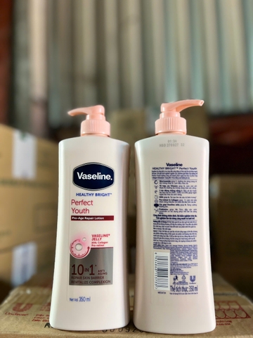 SỮA DƯỠNG THỂ VASELINE PERFECT YOUTH 10IN1 350ML X 12 CHAI