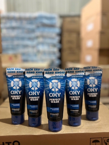 Kem rửa mặt OXY perfect wash 100g (xanh dương) - ảnh 2