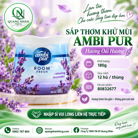 Sáp thơm Ambi Pur Oải Hương 180g