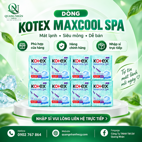 Băng vệ sinh KOTEX cool mỏng không cánh -23cm