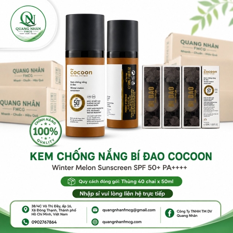 COCOON kem chống nắng bí đao 50ml - ảnh 2