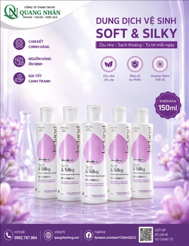 LACTACYD FEMININE WASH 150ML SOFT&SILKY VN X 24 Chai