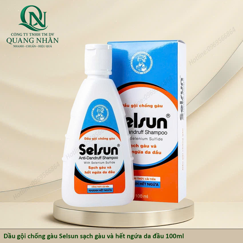 Dầu gội chống gàu selsun sạch gàu và hết ngứa da đầu 100ml