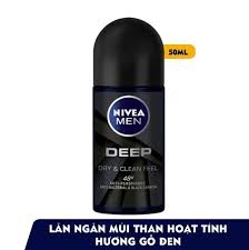 80031 LĂN NGĂN MÙI NAM NIVEA DEEP 50ML X 24 CHAI