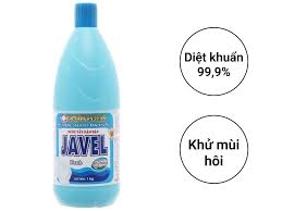 Nước tẩy trắng Javel Mỹ Hảo 1kg x 12 chai