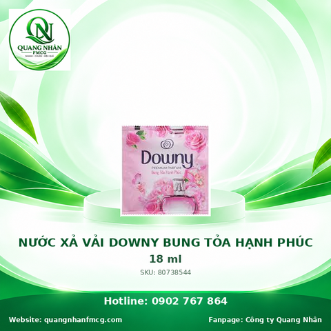 Nước xả vải Downy Bung Tỏa Hạnh Phúc 18 ml