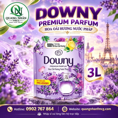 Downy túi oải hương 3L x 4 túi