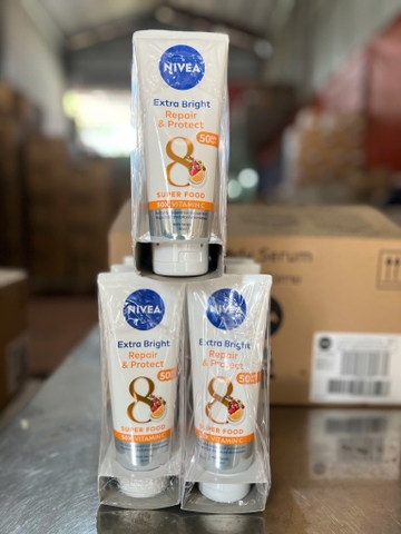 88314 Serum Dưỡng Thể NIVEA Phục Hồi & Chống Nắng Ban Ngày 180ml x 24 chai