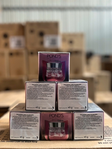 Combo 2 hũ kem dưỡng sáng da Ponds ngày & đêm 45Gr