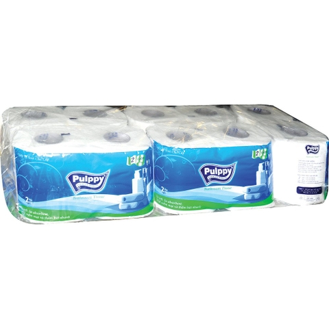 Giấy lụa cuộn pulppy 2c x 5