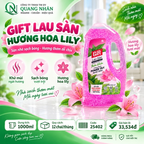Nước lau sàn Gift Lily 1000ml