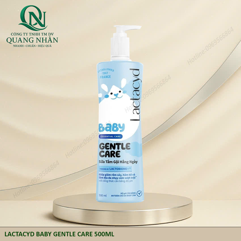 LACTACYD BABY GENTLE CARE 500ML X 12 CHAI