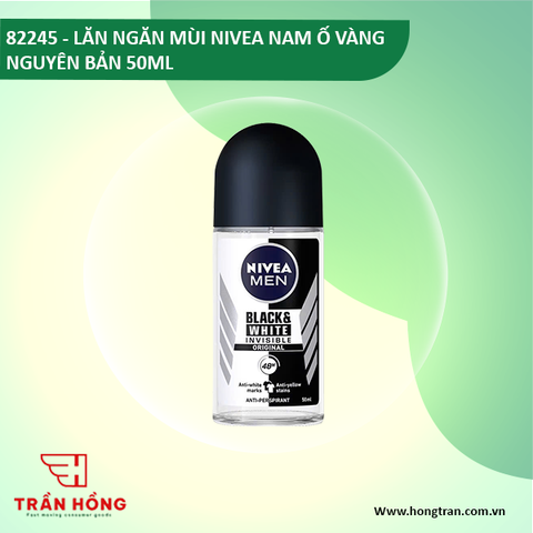 82245 LĂN NGĂN MÙI NIVEA NAM B&W 50ML X 24 CHAI