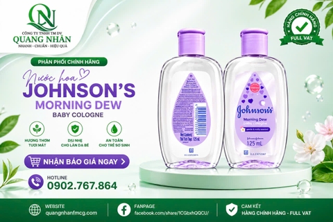 Nước hoa JOHNSON baby 125ml màu tím - ảnh 2