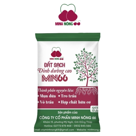 Đất sạch dinh dưỡng cao MN66
