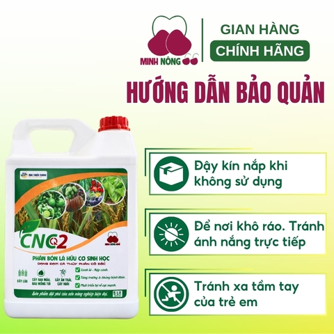 Phân bón lá hữu cơ sinh học - Dịch đạm cá cô đặc CNC2 - can 5 lít - dạng nước