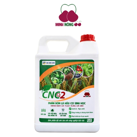 Phân bón lá hữu cơ sinh học - Dịch đạm cá cô đặc CNC2 - can 5 lít - dạng nước