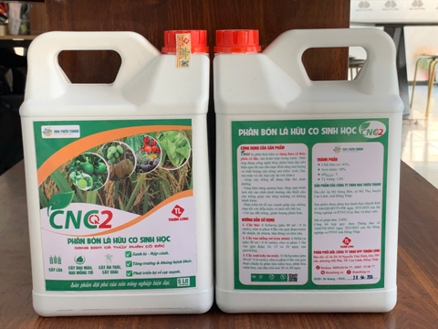Phân bón lá hữu cơ sinh học - Dịch đạm cá cô đặc CNC2 - can 5 lít - dạng nước