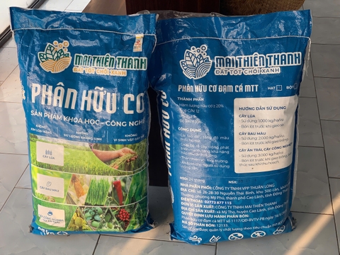 Phân hữu cơ đạm cá MTT - dạng bột