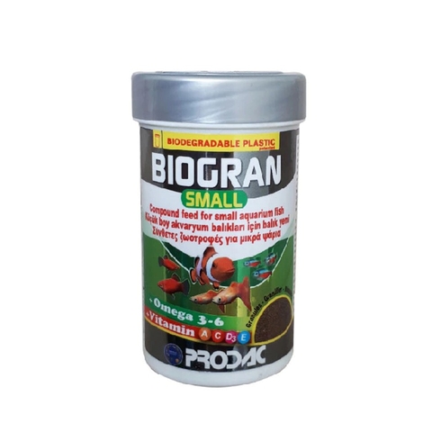Prodac Biogran Small – Cám hạt nhỏ cho cá thủy sinh