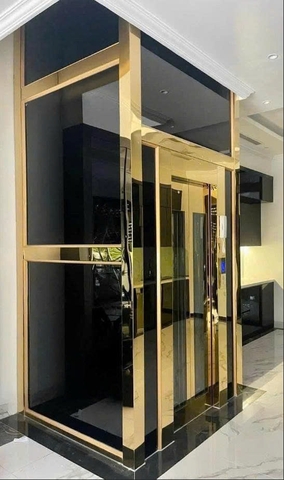 Thang máy vách kính - Mẫu 3