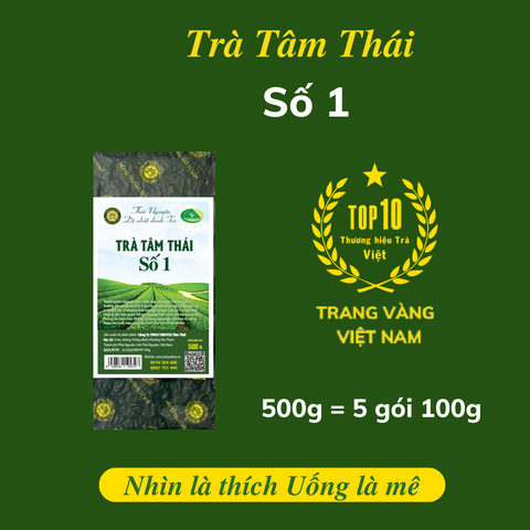 Trà Tâm Thái Số 1 túi 500g( 5 gói 100g)