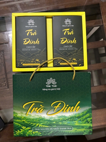 Trà Đinh Cao Cấp hộp giấy 400g