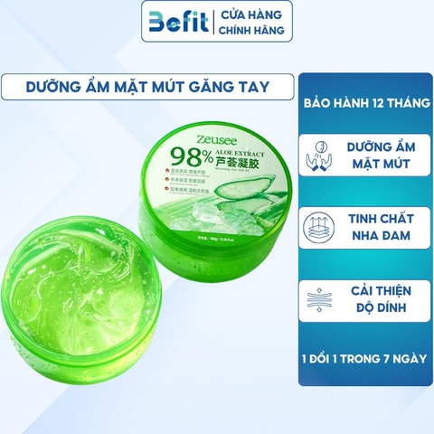 Gel dưỡng ẩm nha đam dành cho mặt mút găng tay thủ môn GKVN X BEFIT, gel dưỡng ẩm mặt mút thủ môn hỗ trợ dính bóng 300g