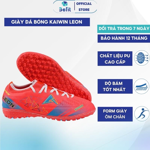 Giày Bóng Đá Kaiwin Leon Chính Hãng Chất Lượng Cao, Thiết Kế Hiện Đại, Dành Cho Trẻ Em & Người Lớn Sân Cỏ Nhân Tạo, Futsal