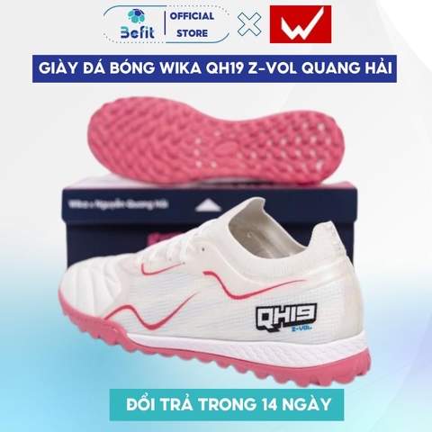 Giày đá bóng WIKA QH19 Z-VOL Quang Hải chính hãng giá rẻ, Giày đá banh sân cỏ nhân tạo chất lượng cao, sân tự nhiên