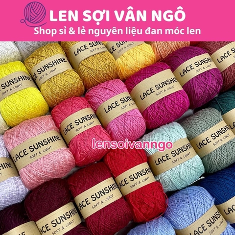 Sợi Lace Sunshine (cuộn 100gr) (26257)