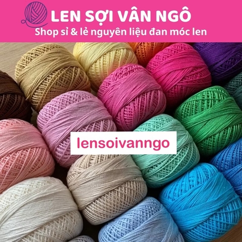 Sợi Cotton ngọc trai 1.2mm (cuộn 50gr) (26332)