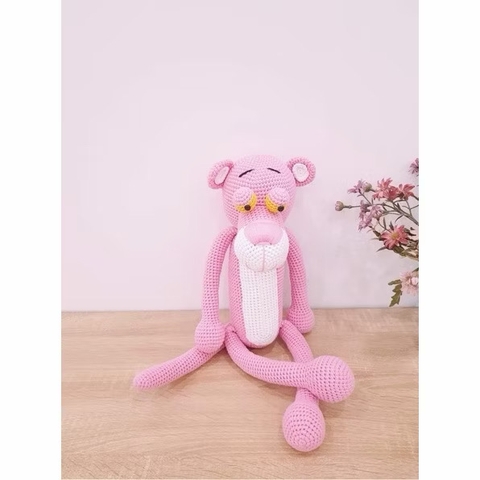 Báo hồng Pink Panther (Thú bông móc sẵn)