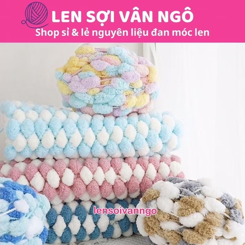 Len nhung tròn (cuộn 130gr) (26308)