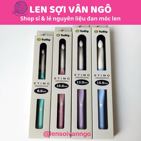 Kim móc len Tulip Etimo Grand Hook 8mm/10mm/12mm/15mm (26206)
