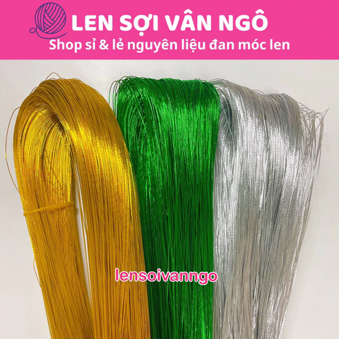 Kẽm si dùng để nẹp cánh hoa, lá (bó 20 sợi) (26116)