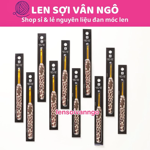 Kim móc Clover hoạ tiết da beo (26252)