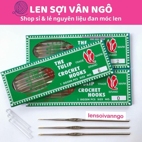 Kim móc Tulip inox size nhỏ (1.0mm, 1.5mm, 1.75mm) (26204)