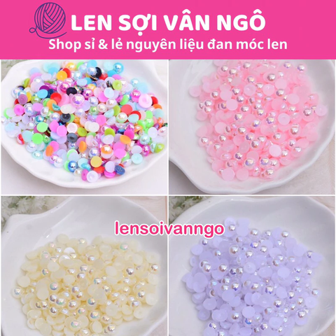 Hạt ngọc nhựa trang trí (20k/túi 20gr) (26075)